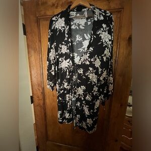 Kimono, One size, pockets and front tie